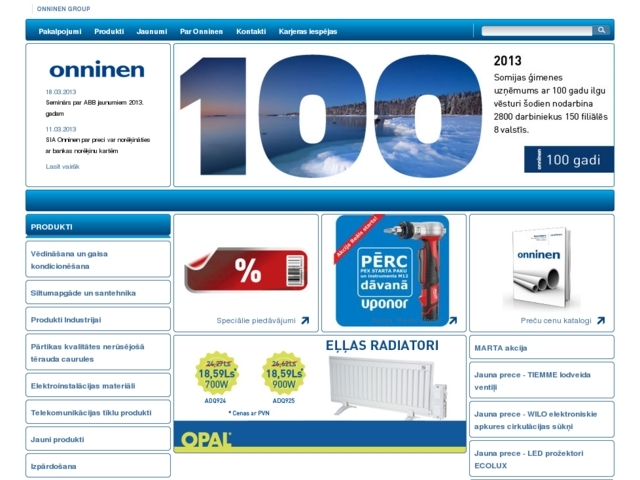Onninen, SIA